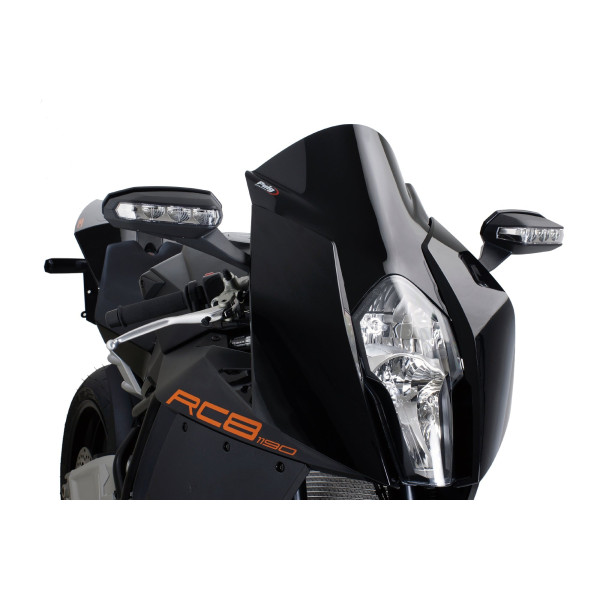 Puig Puig racing screen | black (opaque) | ktm 1190 rc8/r 2008>2015